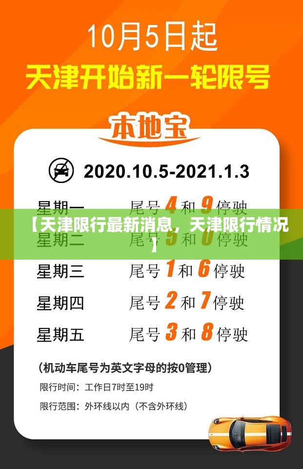 【天津限行最新消息，天津限行情况】