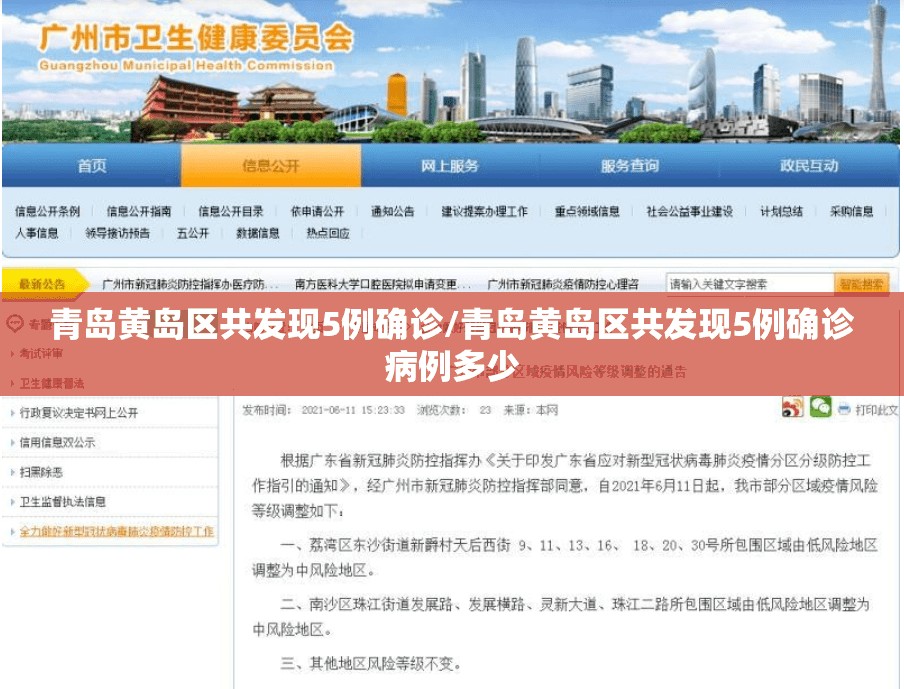 青岛黄岛区共发现5例确诊/青岛黄岛区共发现5例确诊病例多少