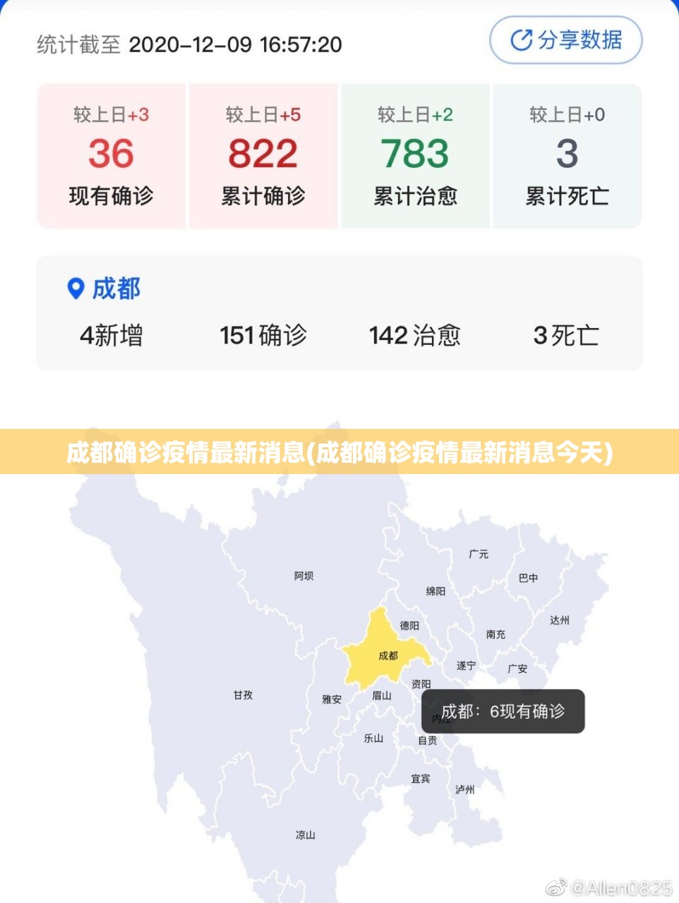 成都确诊疫情最新消息(成都确诊疫情最新消息今天)