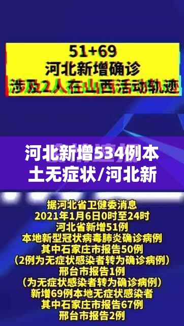 河北新增534例本土无症状/河北新增51例本土69例无症状