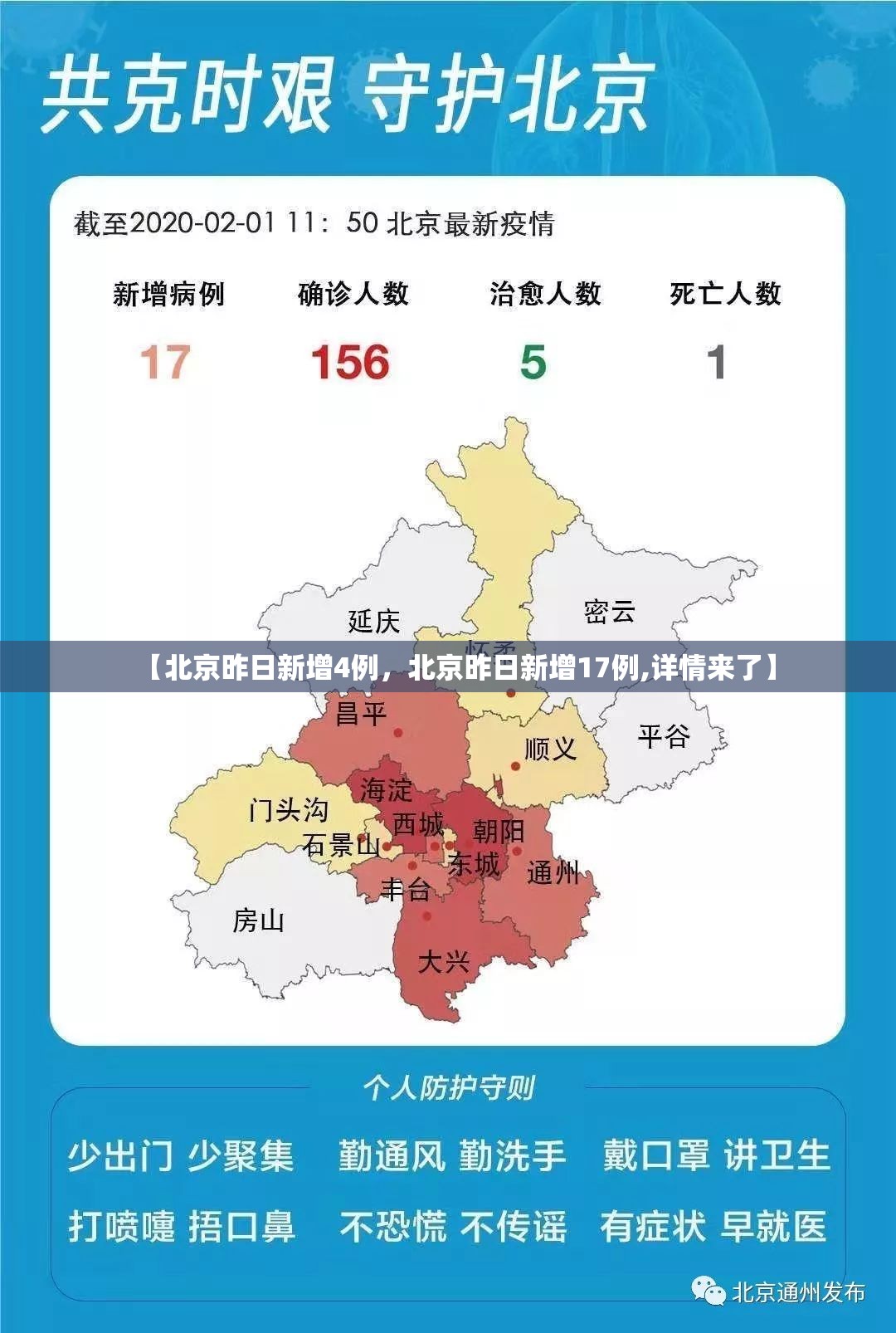 【北京昨日新增4例，北京昨日新增17例,详情来了】