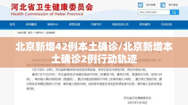 北京新增42例本土确诊/北京新增本土确诊2例行动轨迹