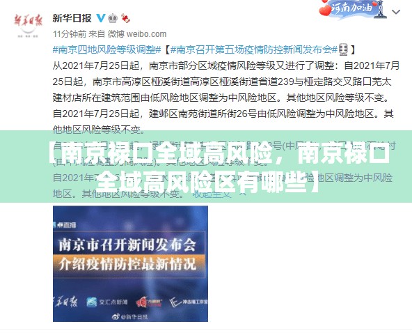 【南京禄口全域高风险，南京禄口全域高风险区有哪些】