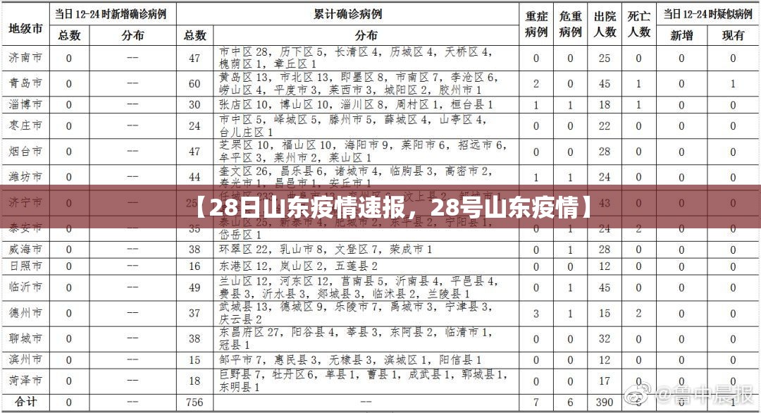 【28日山东疫情速报，28号山东疫情】