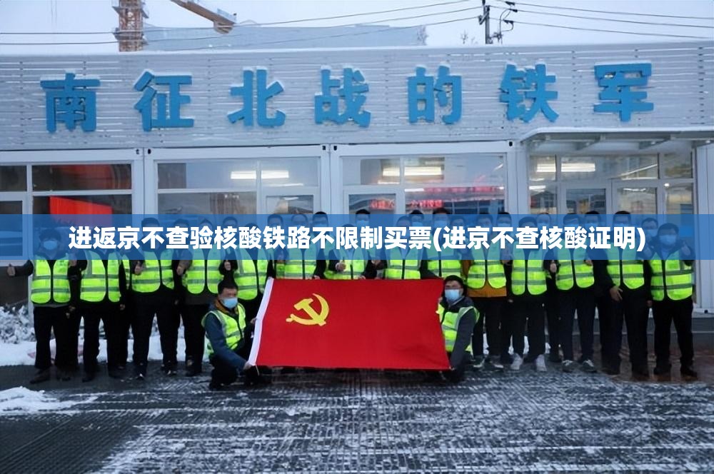 进返京不查验核酸铁路不限制买票(进京不查核酸证明)