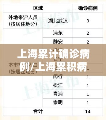 上海累计确诊病例/上海累积病例