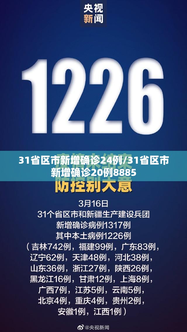 31省区市新增确诊24例/31省区市新增确诊20例8885