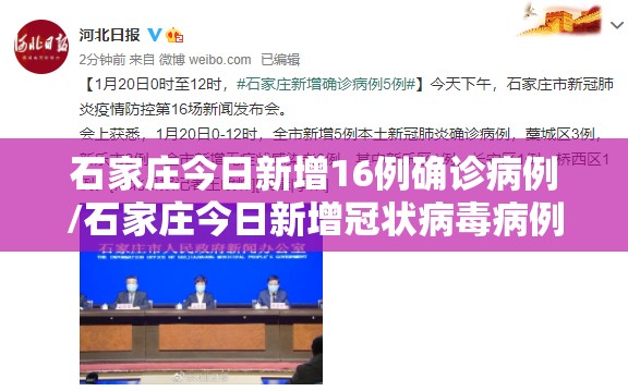 石家庄今日新增16例确诊病例/石家庄今日新增冠状病毒病例