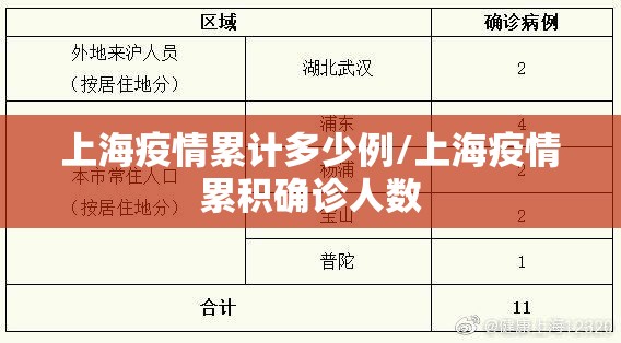 上海疫情累计多少例/上海疫情累积确诊人数