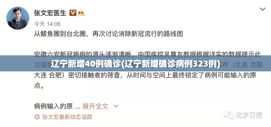 辽宁新增40例确诊(辽宁新增确诊病例323例)