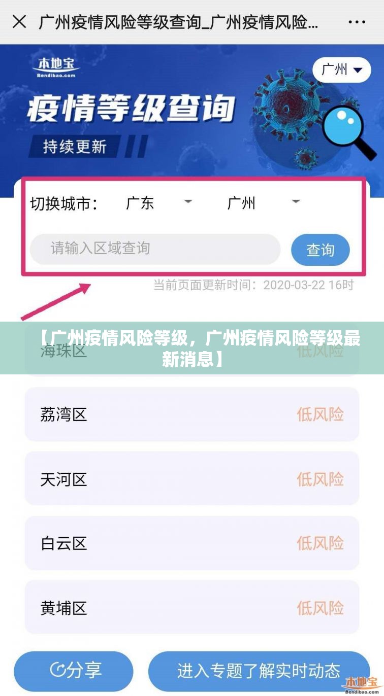 【广州疫情风险等级，广州疫情风险等级最新消息】