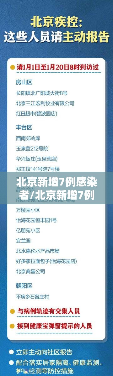 北京新增7例感染者/北京新增7例感染者行动轨迹 北京新增7例感染者/北京新增7例感染者行动轨迹