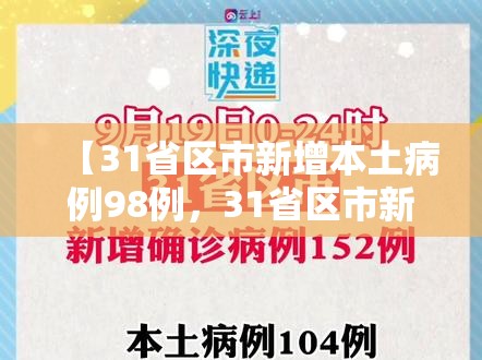 【31省区市新增本土病例98例，31省区市新增本土确诊病例4例】