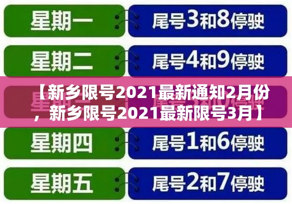 【新乡限号2021最新通知2月份,新乡限号2021最新限号3月】 【新乡限号2021最新通知2月份,新乡限号2021最新限号3月】