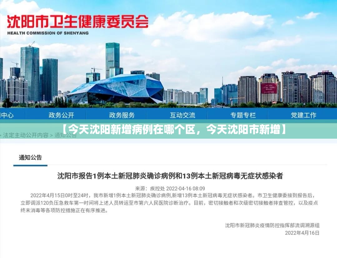 【今天沈阳新增病例在哪个区，今天沈阳市新增】