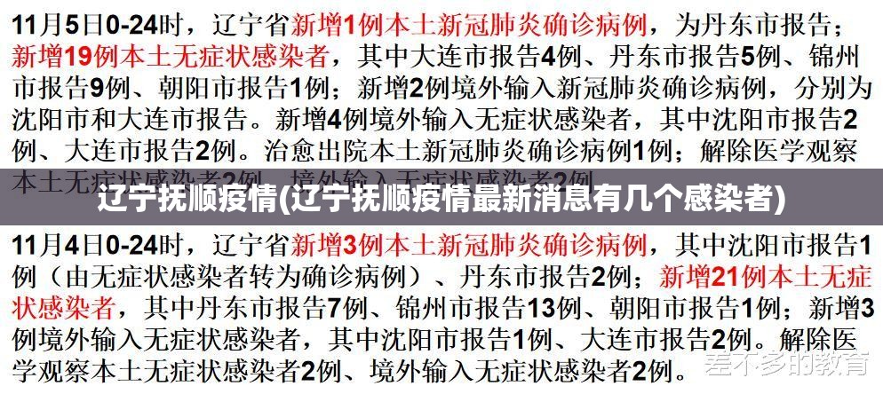 辽宁抚顺疫情(辽宁抚顺疫情最新消息有几个感染者)