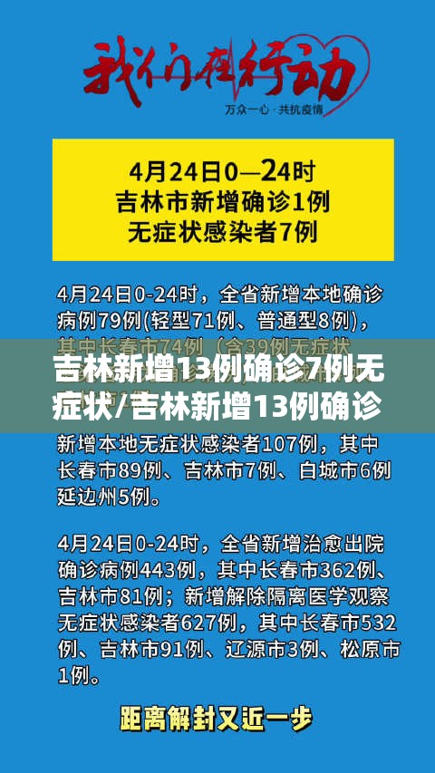 吉林新增13例确诊7例无症状/吉林新增13例确诊52例无症状