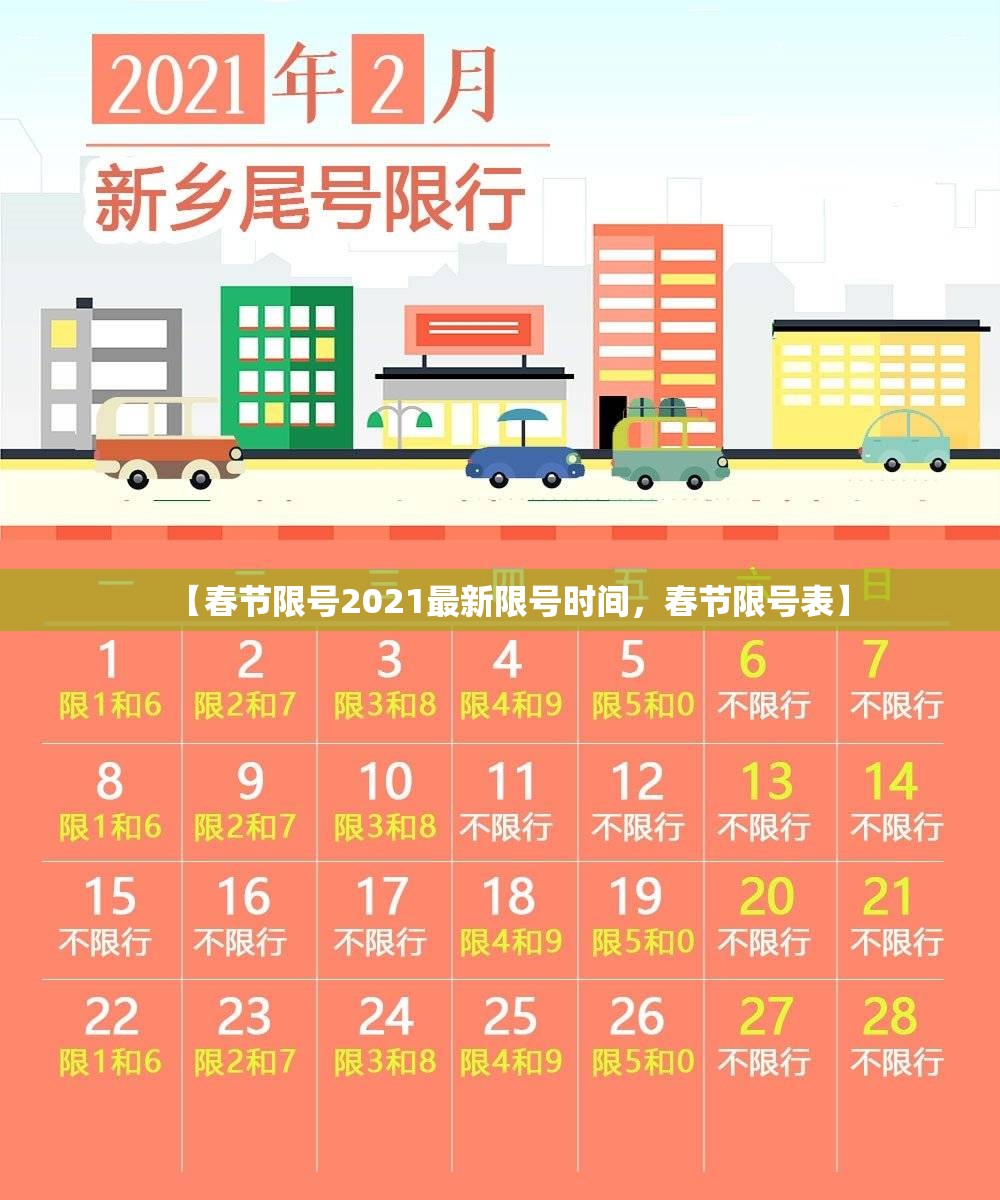 【春节限号2021最新限号时间，春节限号表】