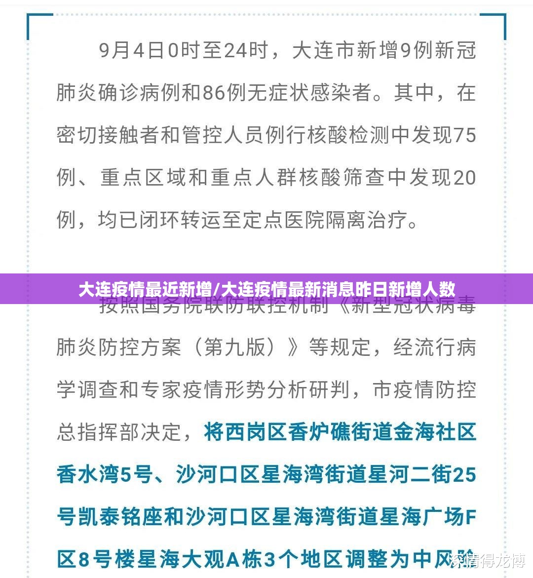 大连疫情最近新增/大连疫情最新消息昨日新增人数