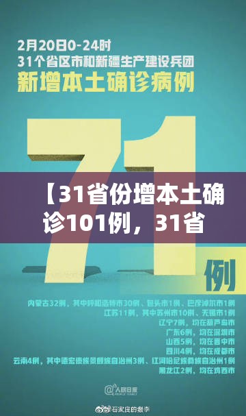 【31省份增本土确诊101例，31省份增本土确诊101例 内蒙古65例】