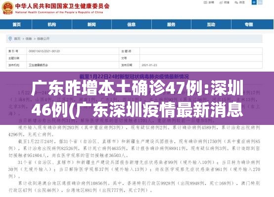 广东昨增本土确诊47例:深圳46例(广东深圳疫情最新消息今天新增病例)
